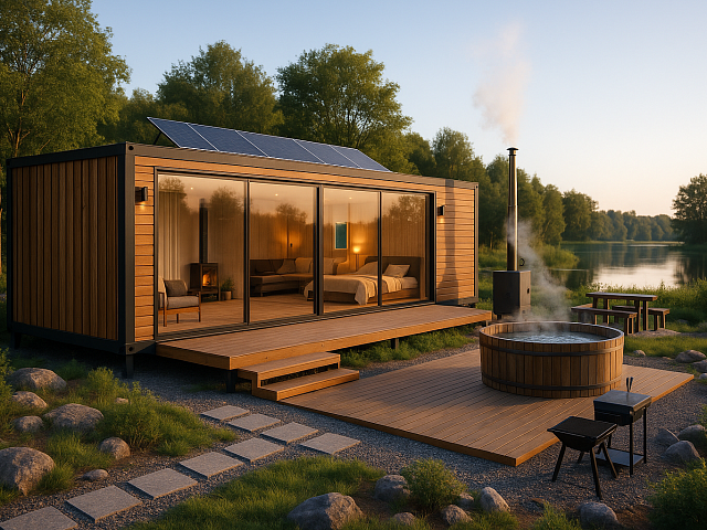 Пополнили проекты модульных домов ( бань) 60 кв. м